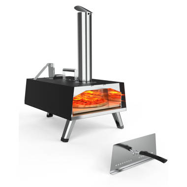 Granitestone Piezano Indoor/Outdoor Electric Pizza Oven ,Black