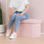 74cm Wide Footstool Ottoman-467668863