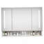 Armoires de salle de bain modernes de 39 po x 28 po, armoires à pharmacie avec miroirs et lumières DEL modernes