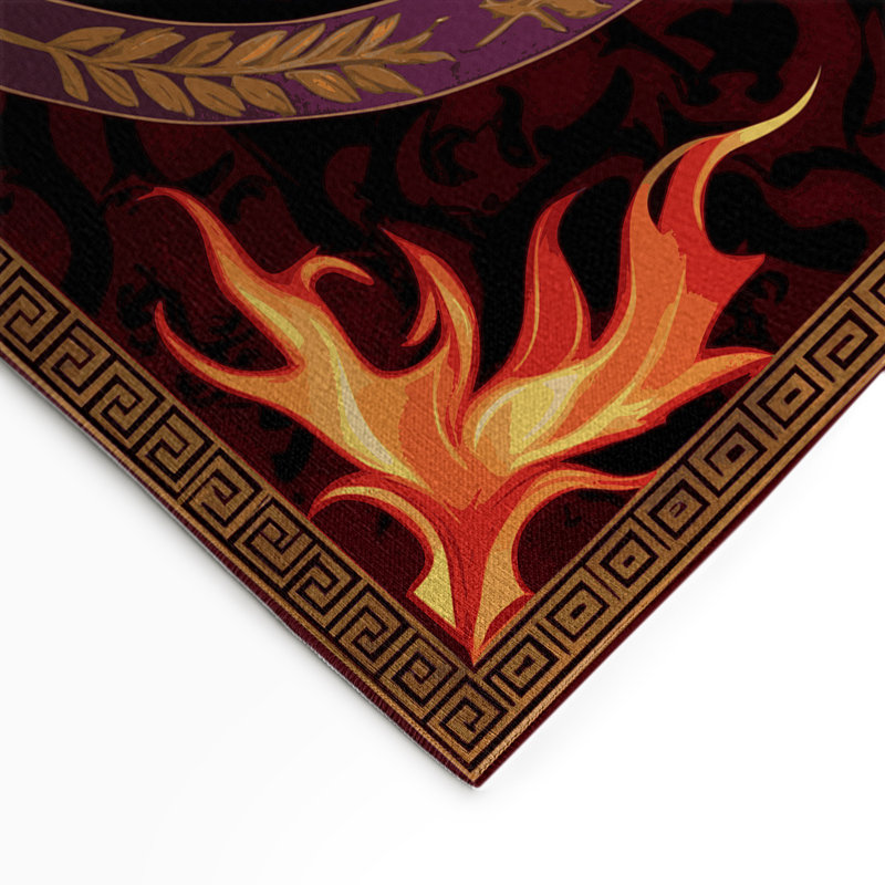 Chateau Bloom Indoor And Outdoor Area Rug, Rectangle 4' x 6'