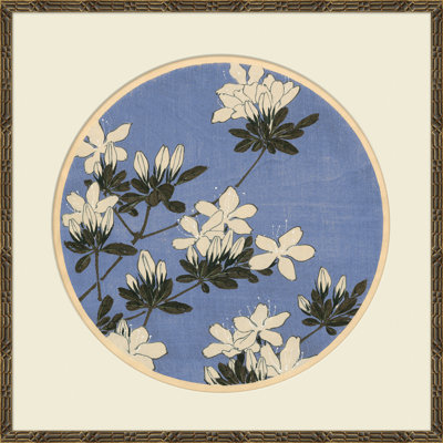 Cherry Blossom Woodblock I Giclee Print