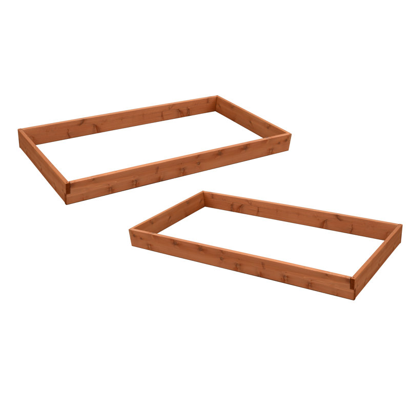Buckingham Wood Planter, Cedar Stain