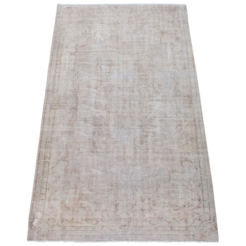 Tapis crème foncé à transition de couleur 4 pi 7 po x 8 pi 5 po