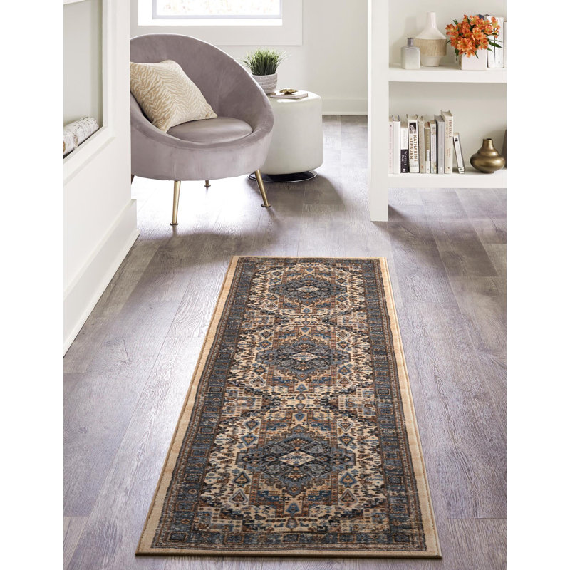 Qasr Tendria Rug, Runner 2'2" x 10'