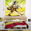 Musique troubadour errant avec tapisserie-28483009
