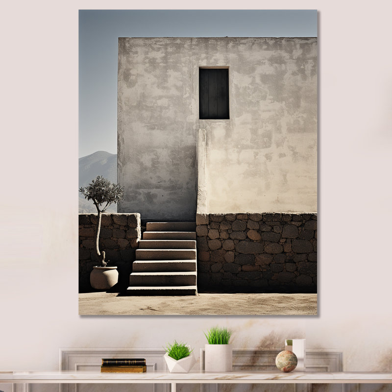 Monuments, minimalisme, photographie de paysage I, Toile tendue, H 44 po x l 34 po x P 1,5 po