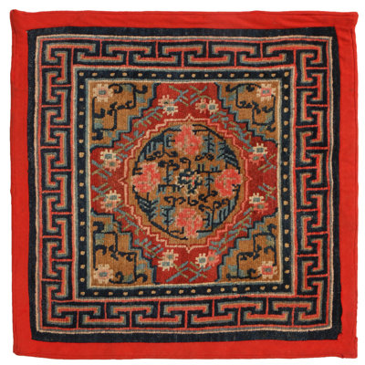 Rug & Kilim Southwestern Hand-knotted Wool Red Area Rug