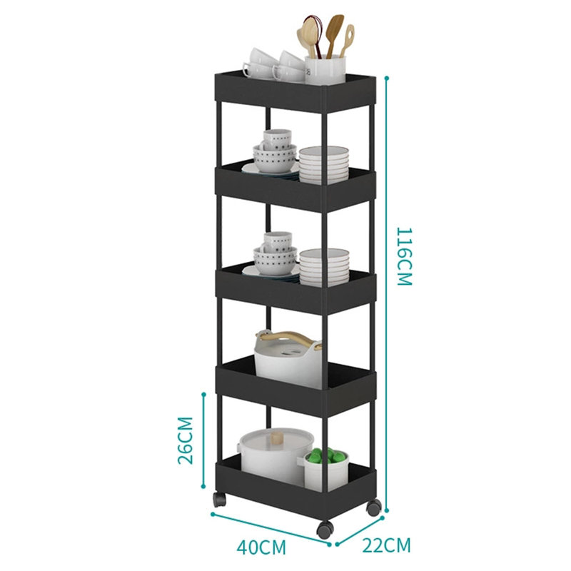 Utgard Bar Cart, Black