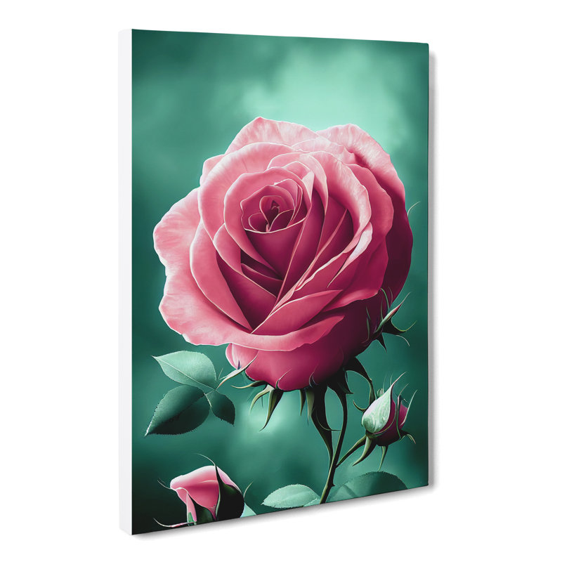 Rose Traditional Vol.3 - Wrapped Canvas, 50cm H x 35cm W x 3cm D