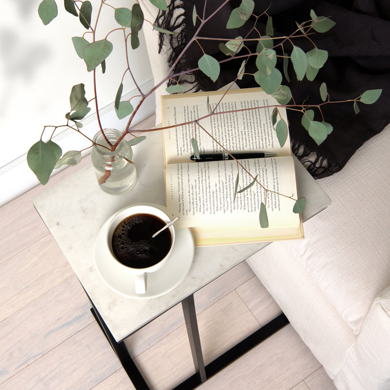 Brentton Marble Top End Table