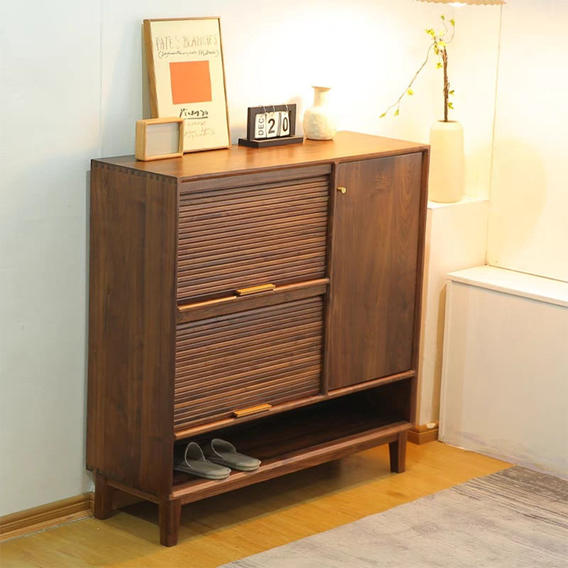 Simple Tenon And Mortise Shoe Storage Cabinet