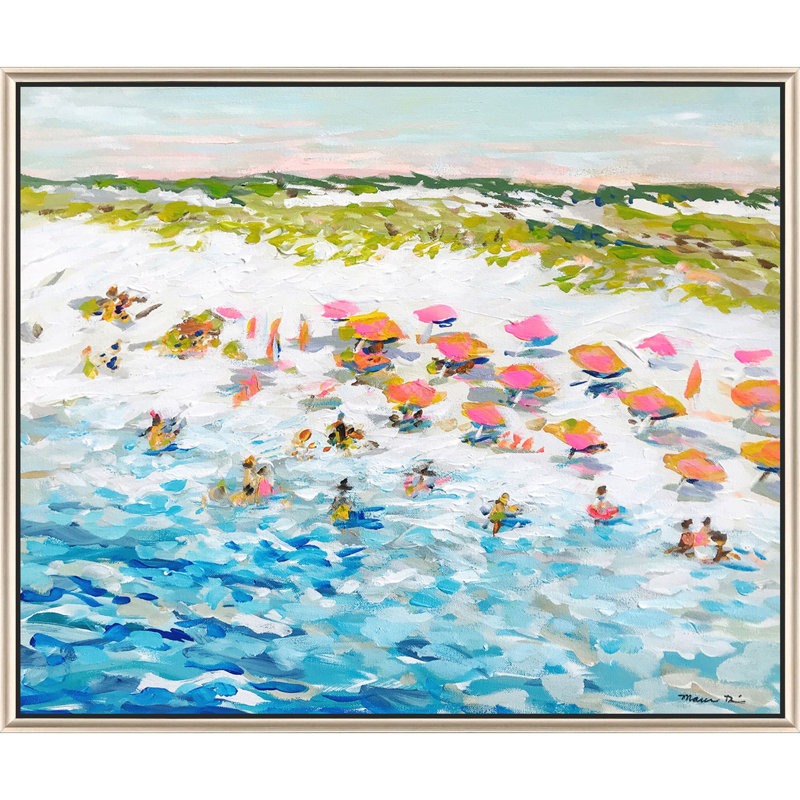 «Magic Hour on the Beach», toile