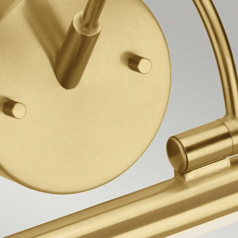 Alton Large LED Picture Light, Brushed Brass