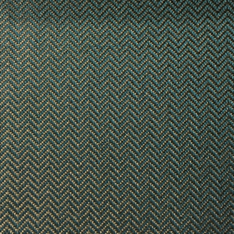 Tissu à chevrons Parker-Devon, Lagune