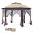 Pop Up Gazebo, Hexagonal Canopy Shelter With 6 Zippered Mesh Netting, Event Tent With Strong Steel Frame For Patio, Backyard, Garden, Wedding, Party-111084474