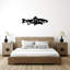 Art mural alternatif en métal Trout Fish Design-86792812-86792810