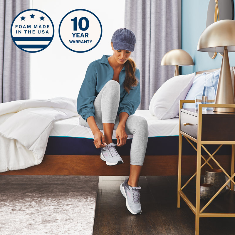 Queen 12" Gel Memory Foam and Innerspring Hybrid Mattress