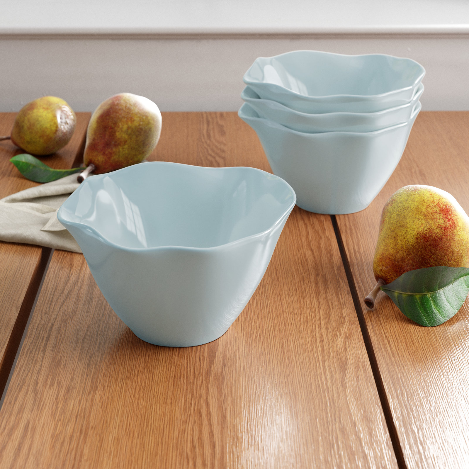 Sophie Conran Floret Stoneware Cereal Bowl, Blue