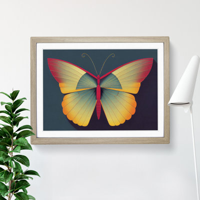 Handsome Butterfly - Single Picture Frame Print