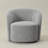 Cleaven 34" W Boucle Upholstered Swivel Barrel Chair-1430080928
