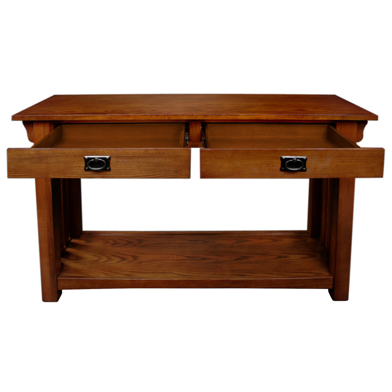 Console en bois massif Mission + Mission