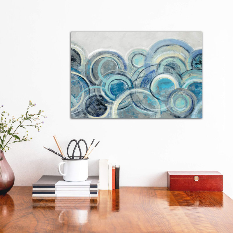 Variation by Silvia Vassileva - Wrapped Canvas Painting, 30.48 cm H x 45.72 cm W