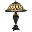 Meyda Tiffany & Stained Glass Table Lamp