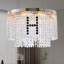 Luminaire moderne en cristal pour lustre de salon