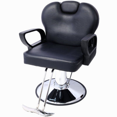 Fauteuil de coiffeur tout usage pour coiffeur pour salon de coiffure, fauteuil de coiffeur hydraulique robuste pour spa
