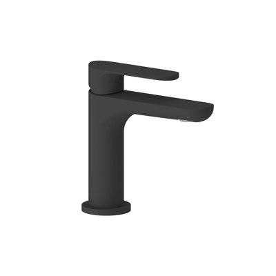 Robinet de lavabo de salle de bain monocorps à poignée simple Rosi-BK
