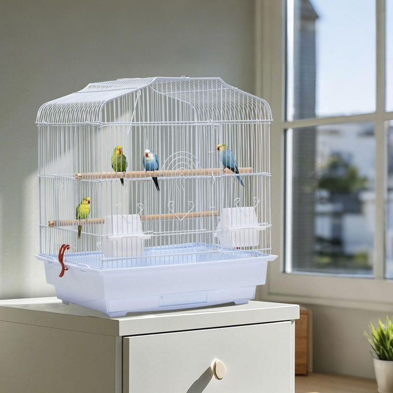 52cm Metal Table Top Bird Cage