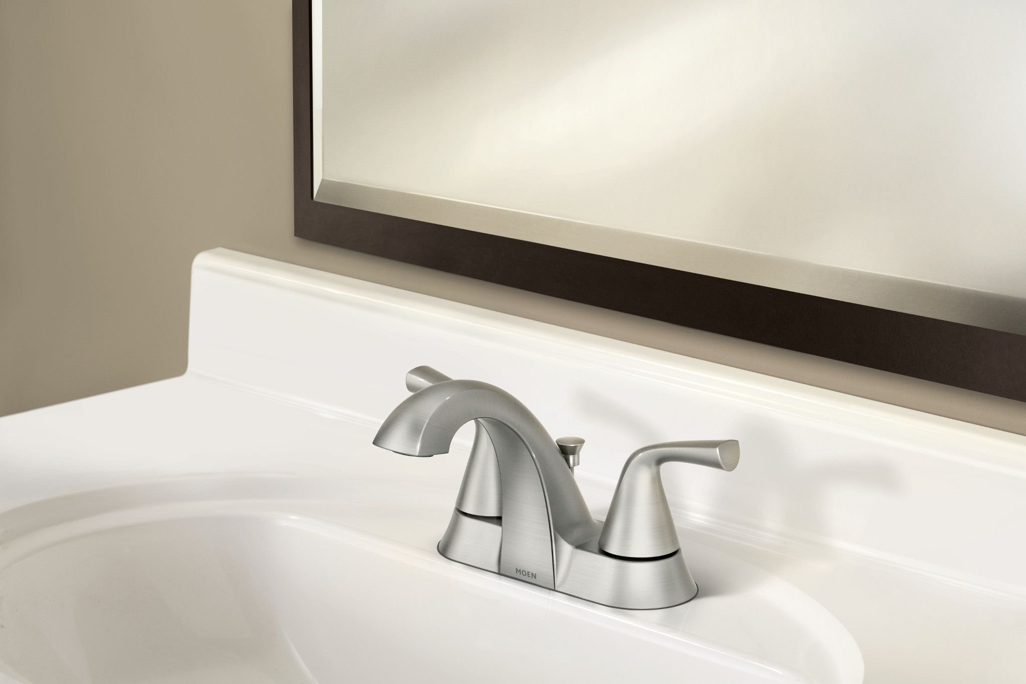 Moen Haber Centerset Lavatory Faucet with Drain Assembly & Reviews