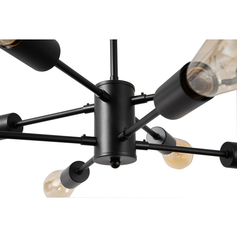 8 - Light Dimmable Sputnik Sphere Chandelier