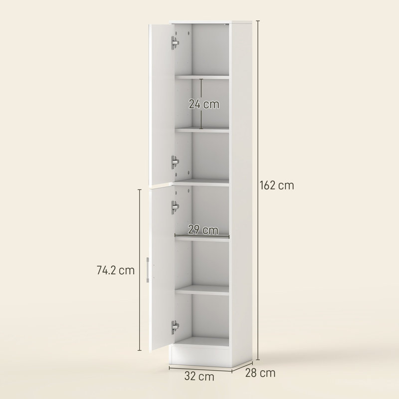 Freestanding Linen Cabinet