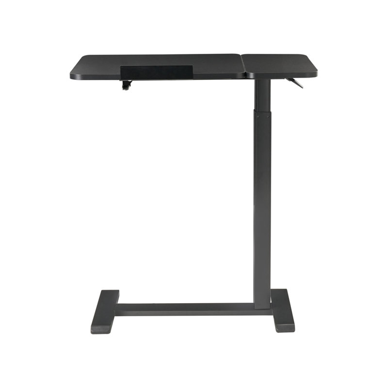 Adjustable Metal Base Standing Desk, Black