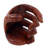 Firdaws Solid Wood Tabletop Wine Bottle Rack in Brown