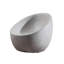 Fauteuil à une place - matériau composite Terrafab avec structure en fer