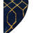 Glam Navy Blue Gold Area Rug-56547684