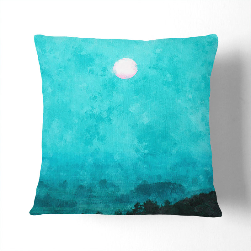 Square Throw Cushion, White, 40cm H x 40cm W x 15cm D
