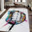 Soft Non Woven Printed Rug Featuring a Vibrant Geometric Pattern for Effortless Style in Living Spaces-114328773