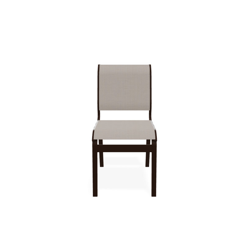 Chaise d'appoint de salle à manger Hiraku, Kona texturé, Naturel