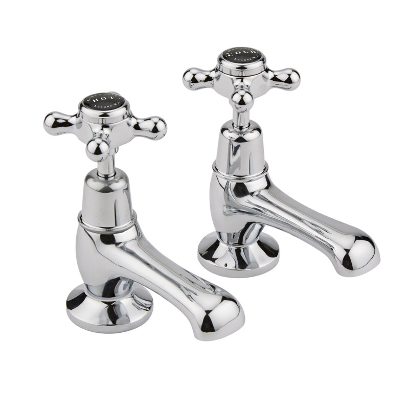 Solid Brass Basin Pillar Taps