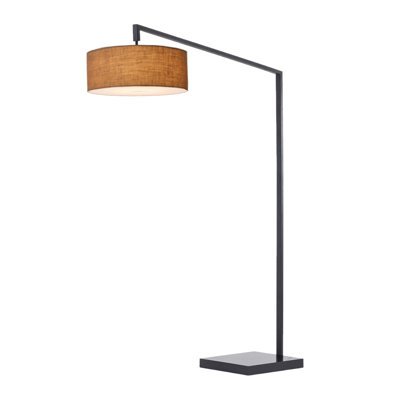 Stretch 87" Linen Chairside Lamp