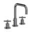 East Square Widespread Bathroom Faucet with Drain Assembly-1872450823
