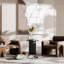 Table de bout ronde 21,7 po Mid-Century-110136245