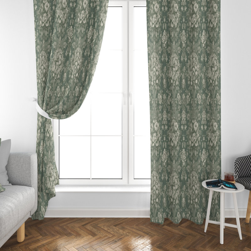 Rideau en polyester Hadji, L 40 po x L 82 po