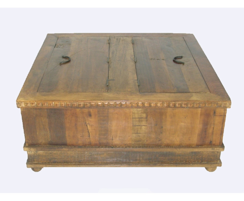 Aloisa Solid Wood Coffee Table