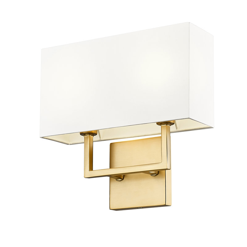 Tato 2 Light Wall Sconce, Olde Brass