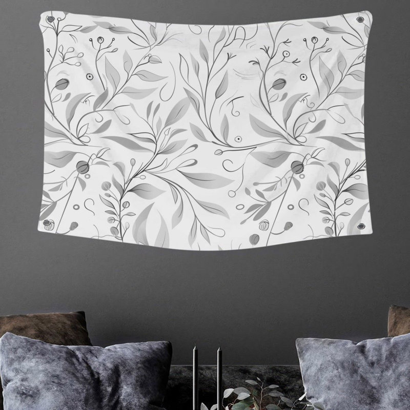 Microfiber Fabric Tapestry, 88" H x 104" W