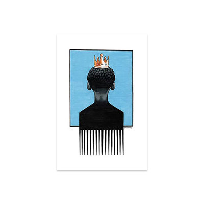 " Little Prince Afropick " by Manasseh Johnson